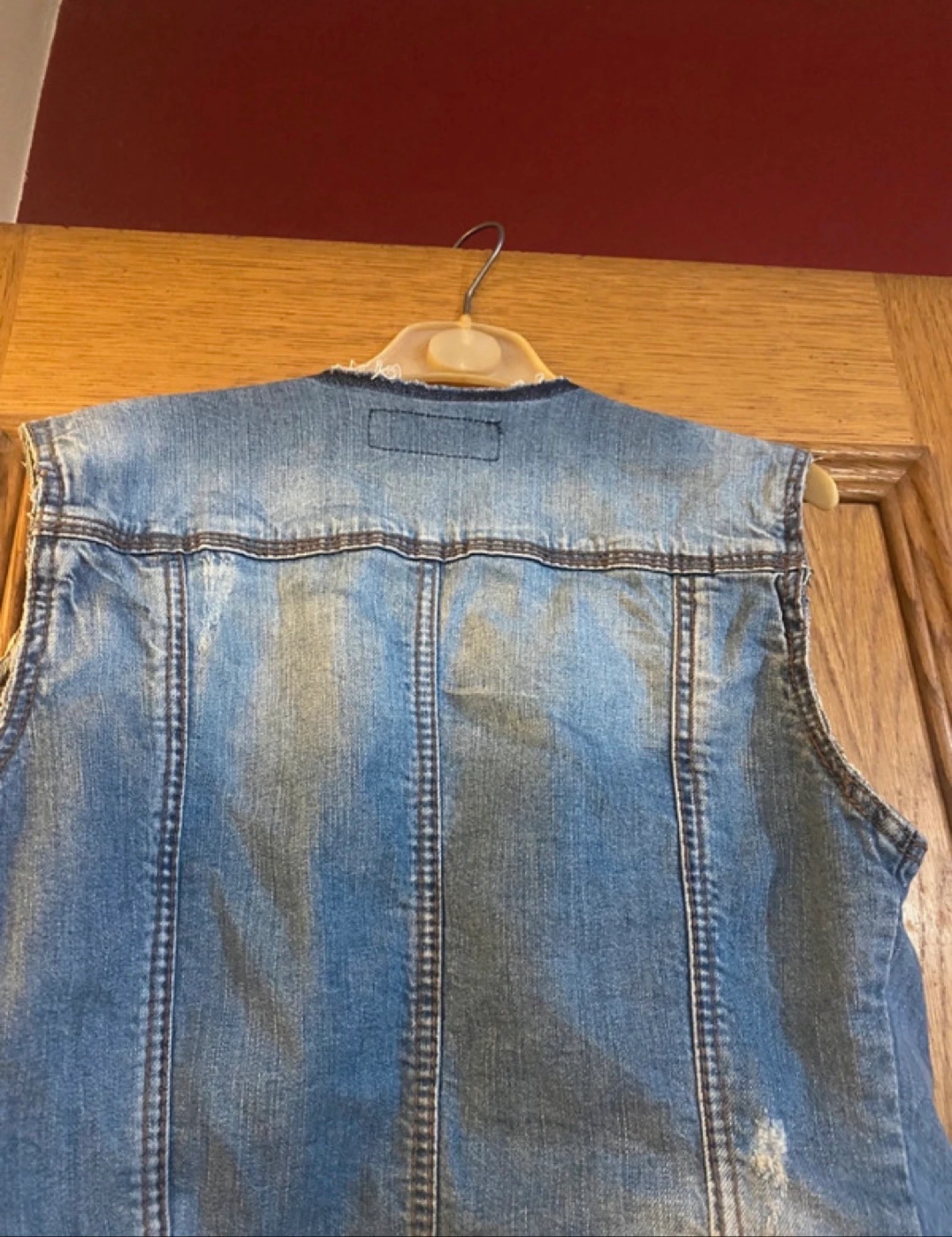Stradivarius denim vest – photo 5